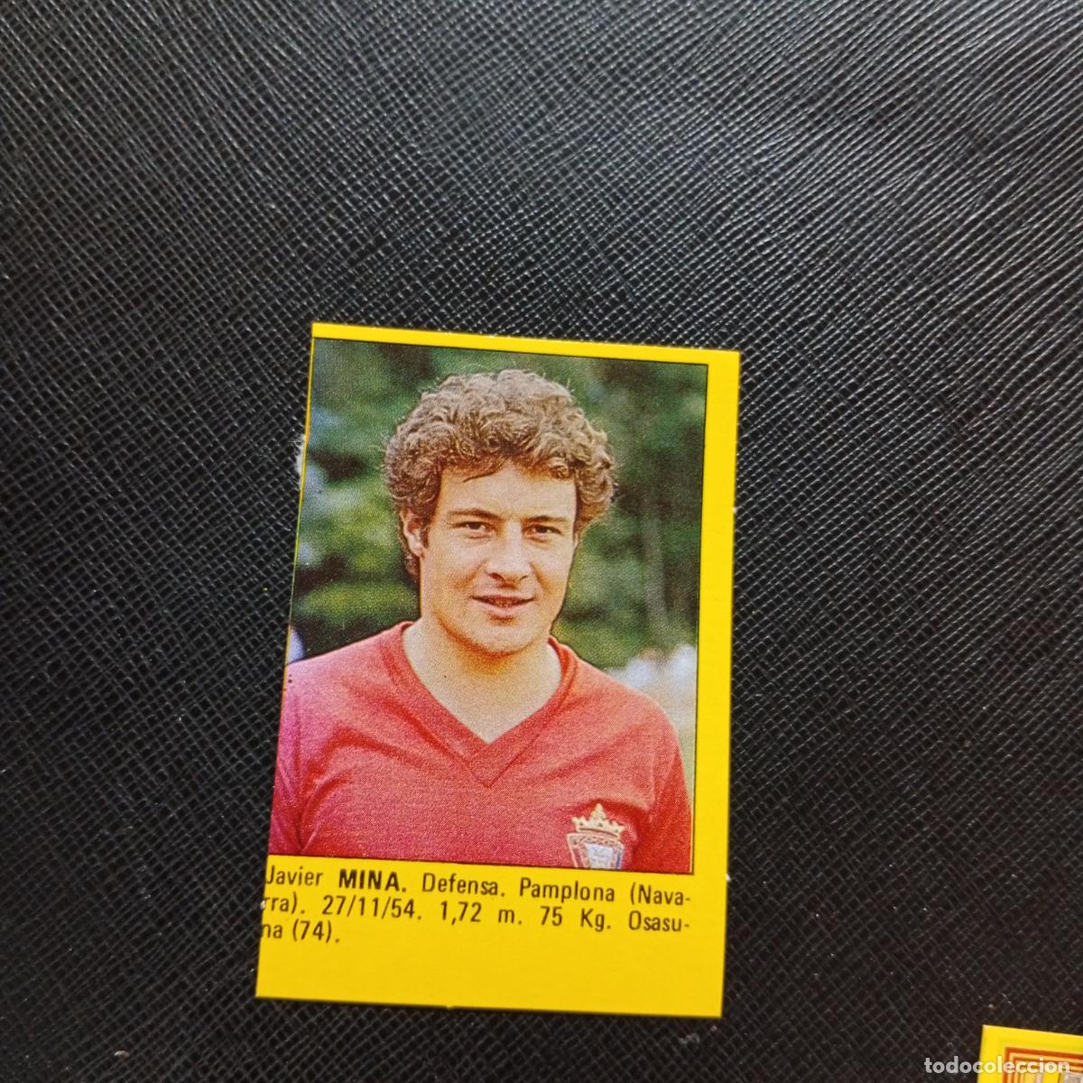 Cromos de f&uacute;tbol: MINA OSASUNA CROMO SUPER ROLLAN 1984 CROMO FUTBOL LIGA 84 - DESPEGADO - A149 PG14