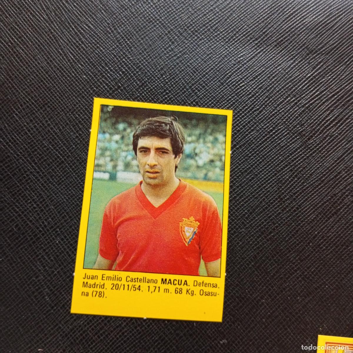 Cromos de f&uacute;tbol: MACUA OSASUNA CROMO SUPER ROLLAN 1984 CROMO FUTBOL LIGA 84 - DESPEGADO - A149 PG15