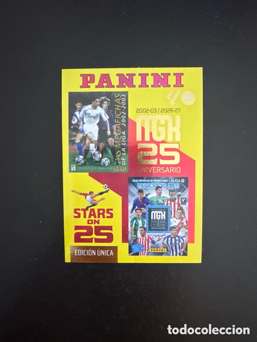 Cromos de f&uacute;tbol: STARS ON 25 NUMERO 424 MEGACRACKS 2026 2027
