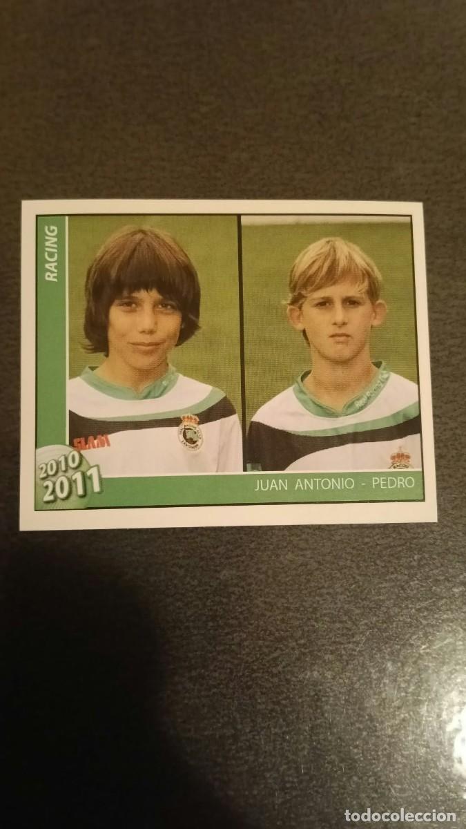 Cromos de f&uacute;tbol: Footprint 2010 2011 Oficial Racing De Santander 218 Juan Antonio-Pedro Alevin B