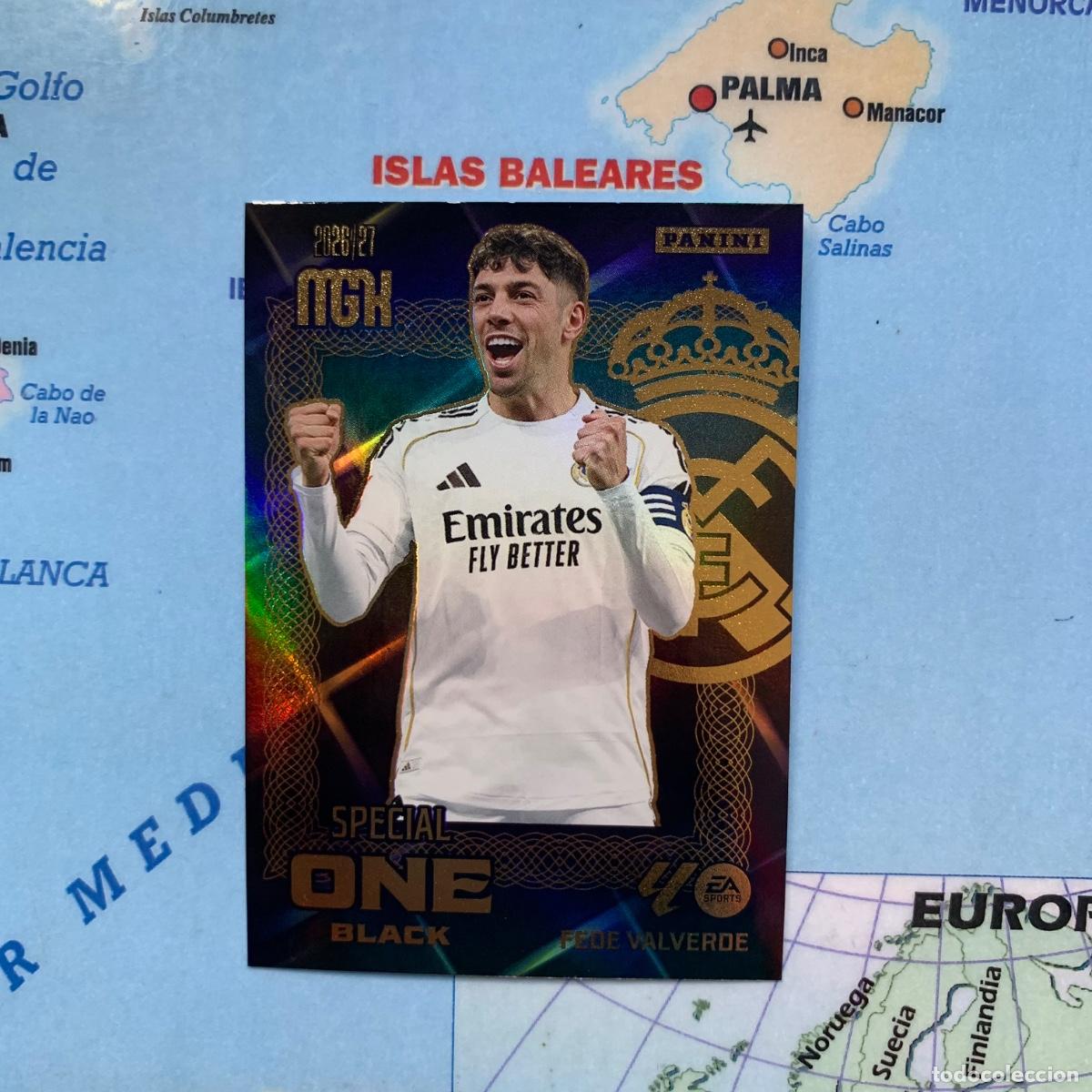Football Stickers: Valverde Special One Black Del Real Madrid megacracks 26-27 2026-2027