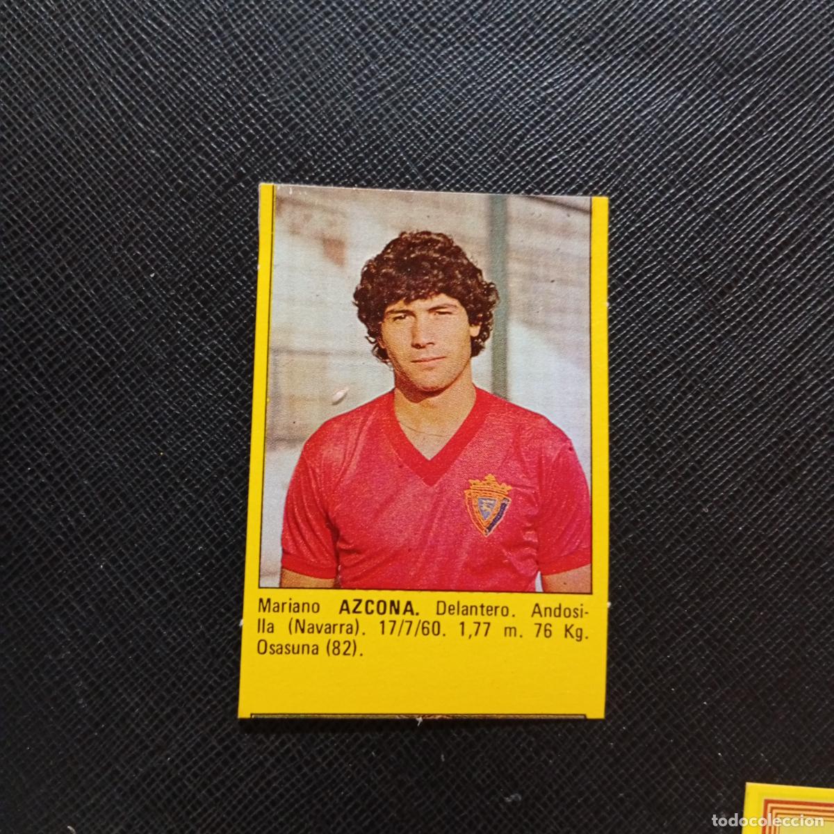 Cromos de f&uacute;tbol: AZCONA OSASUNA CROMO SUPER ROLLAN 1984 CROMO FUTBOL LIGA 84 - DESPEGADO - A149 PG15
