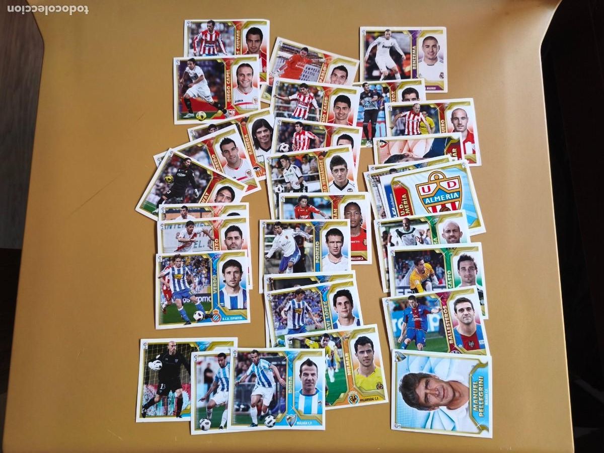 Figurine di Calcio: liga 2011 12, lote 33 cromos