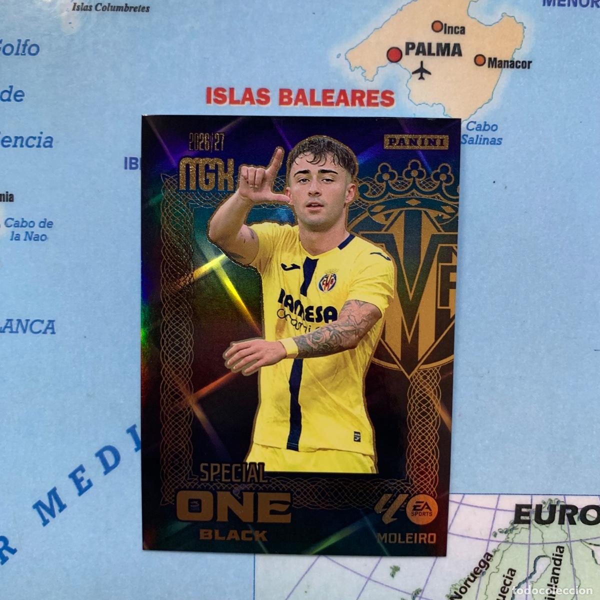 Cromos de f&uacute;tbol: Moleiro Special One Black Del Villarreal megacracks 26-27 2026-2027