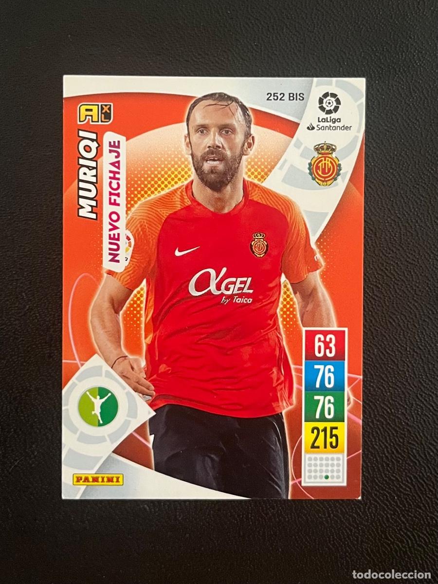 Football Stickers: 252 BIS VEDAT MURIQI RCD MALLORCA NUEVO FICHAJE ADRENALYN 2021 2022 PANINI CROMO LA LIGA 21 22