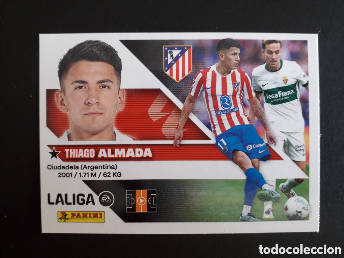 Football Stickers: ALMADA AT MADRID N&deg; 16 ED ESTE 2026 2027 26 27 SIN PEGAR PEDIDO M&Iacute;NIMO 3&euro;