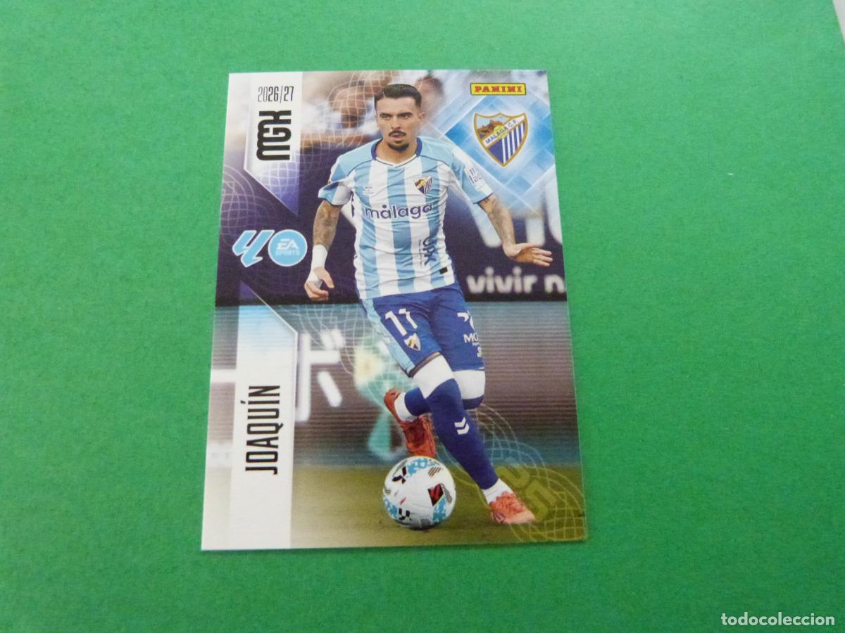 Cromos de f&uacute;tbol: TRADING CARD FUTBOL JOAQUIN MALAGA C.F. N&ordm; 251 LIGA MEGACRACKS 2026-2027/26-27 PANINI