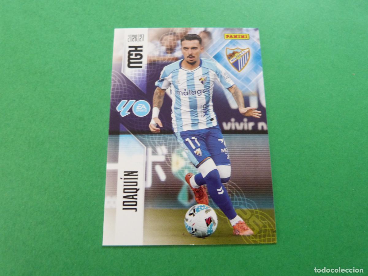 Cromos de f&uacute;tbol: TRADING CARD FUTBOL JOAQUIN MALAGA C.F. N&ordm; 251 LIGA MEGACRACKS 2026-2027/26-27 PANINI