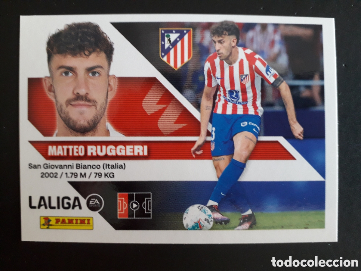 Cromos de f&uacute;tbol: RUGGERI AT MADRID N&deg; 10 ED ESTE 2026 2027 26 27 SIN PEGAR PEDIDO M&Iacute;NIMO 3&euro;