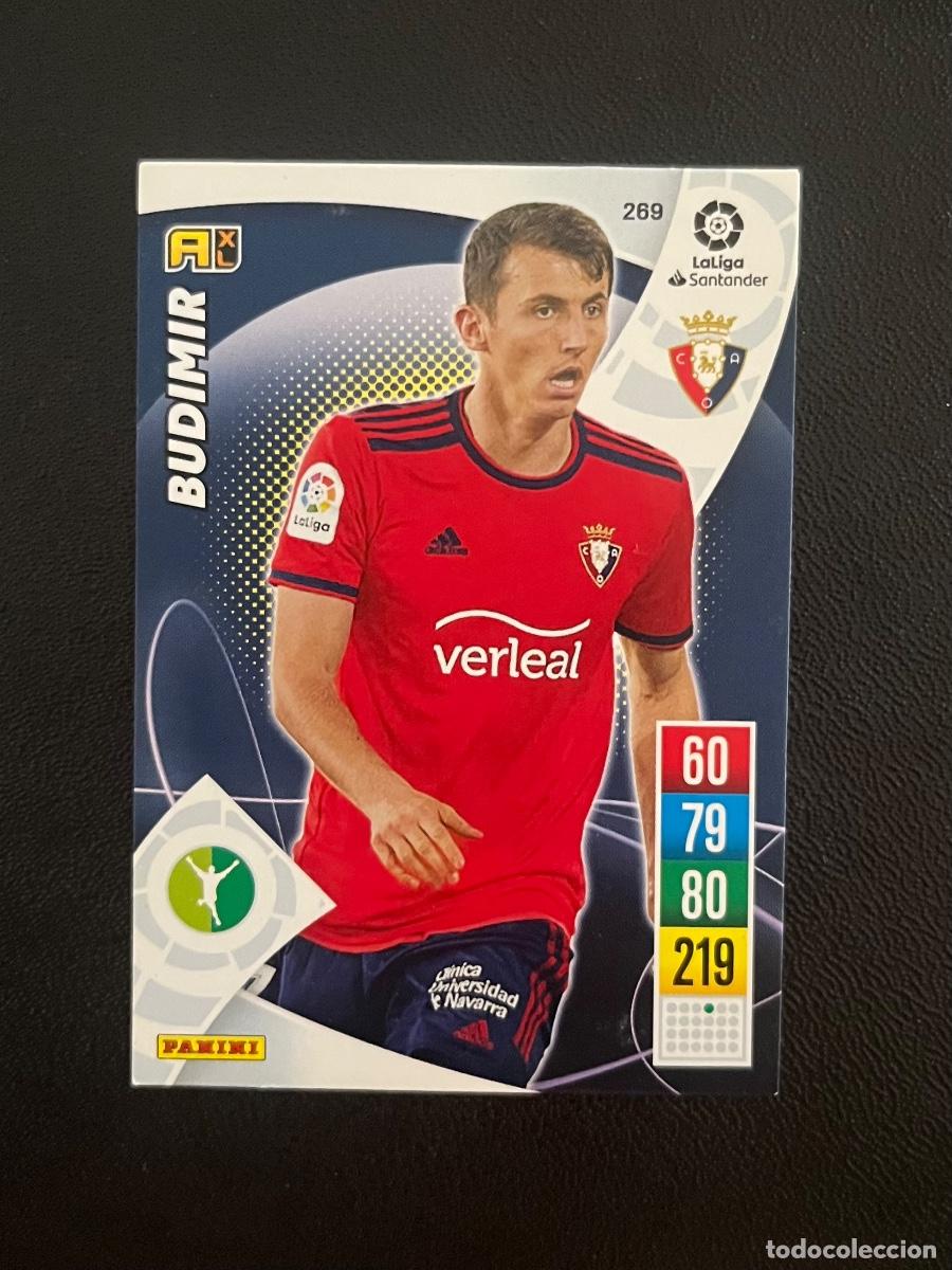 Cromos de f&uacute;tbol: 269 ANTE BUDIMIR CA OSASUNA ADRENALYN 2021 2022 PANINI CROMO LA LIGA 21 22