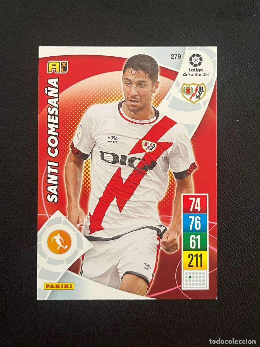Cromos de f&uacute;tbol: 279 SANTI COMESA&Ntilde;A RAYO VALLECANO ADRENALYN 2021 2022 PANINI CROMO LA LIGA 21 22