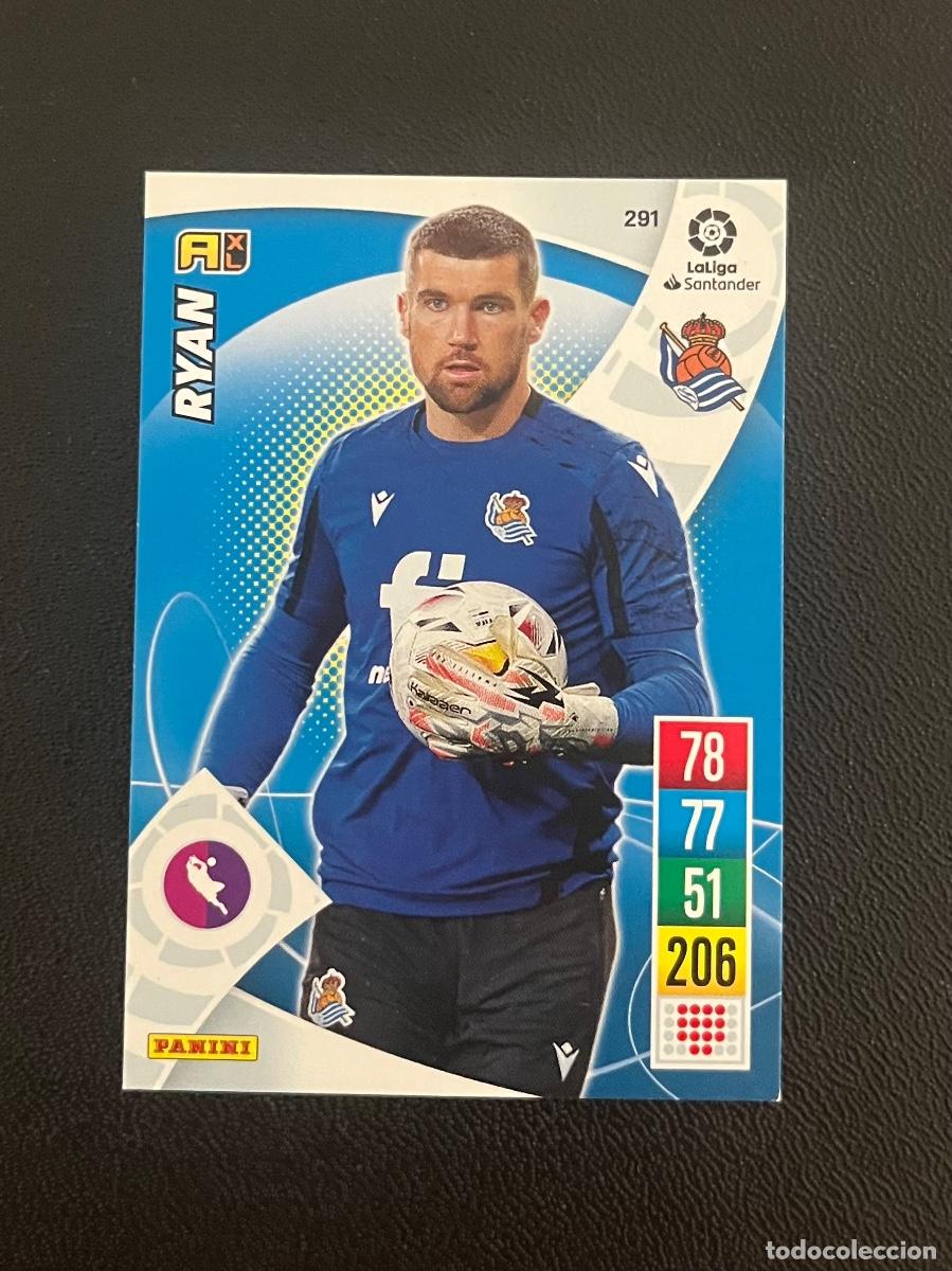 Cromos de f&uacute;tbol: 291 RYAN REAL SOCIEDAD ADRENALYN 2021 2022 PANINI CROMO LA LIGA 21 22