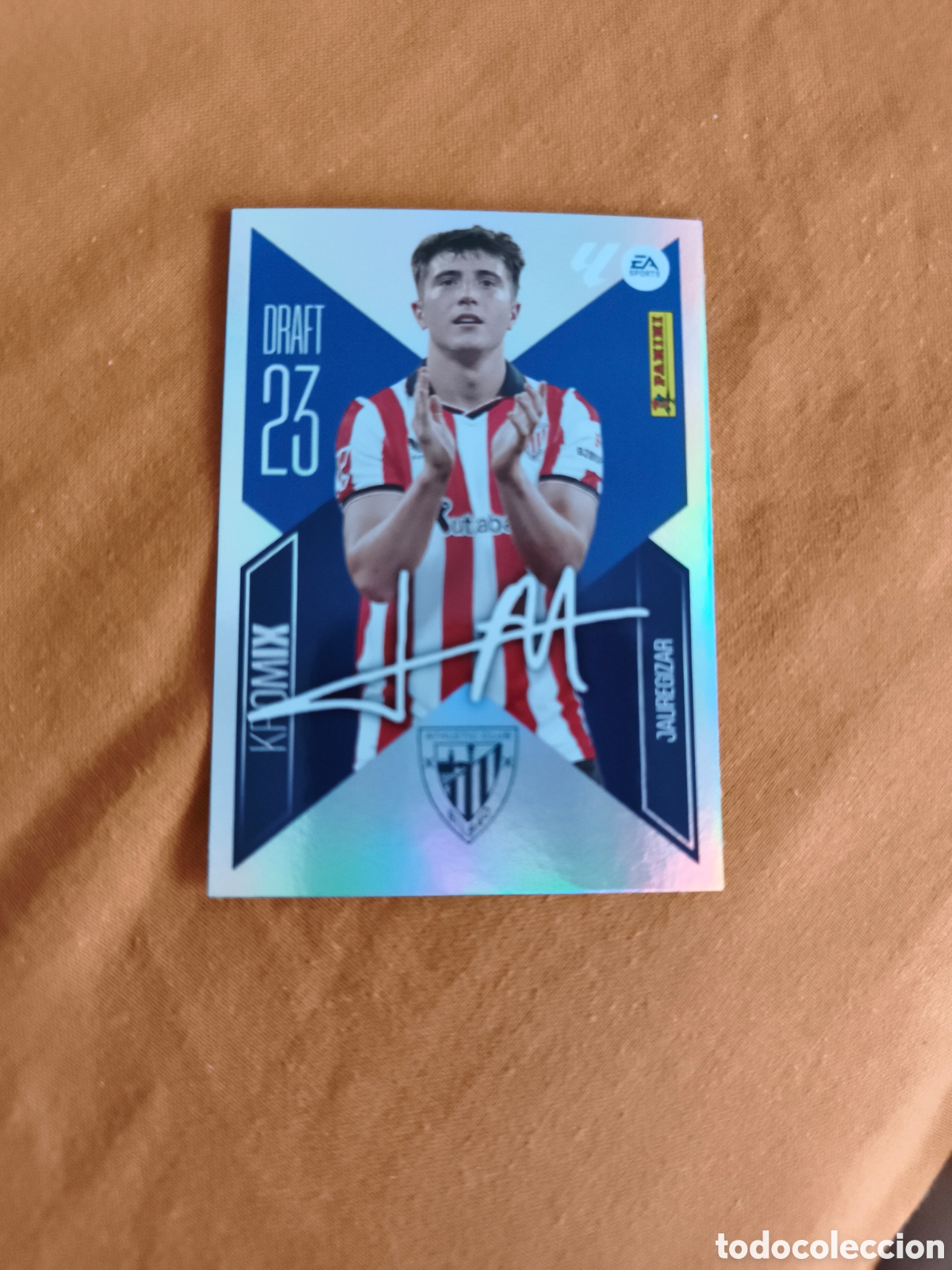 Cromos de f&uacute;tbol: CROMO N&Uacute;MERO K11 JAUREGIZAR ATHLETIC CLUB DE BILBAO DRAFT 23 KROMIX. LIGA ESTE 26/27. PANINI.
