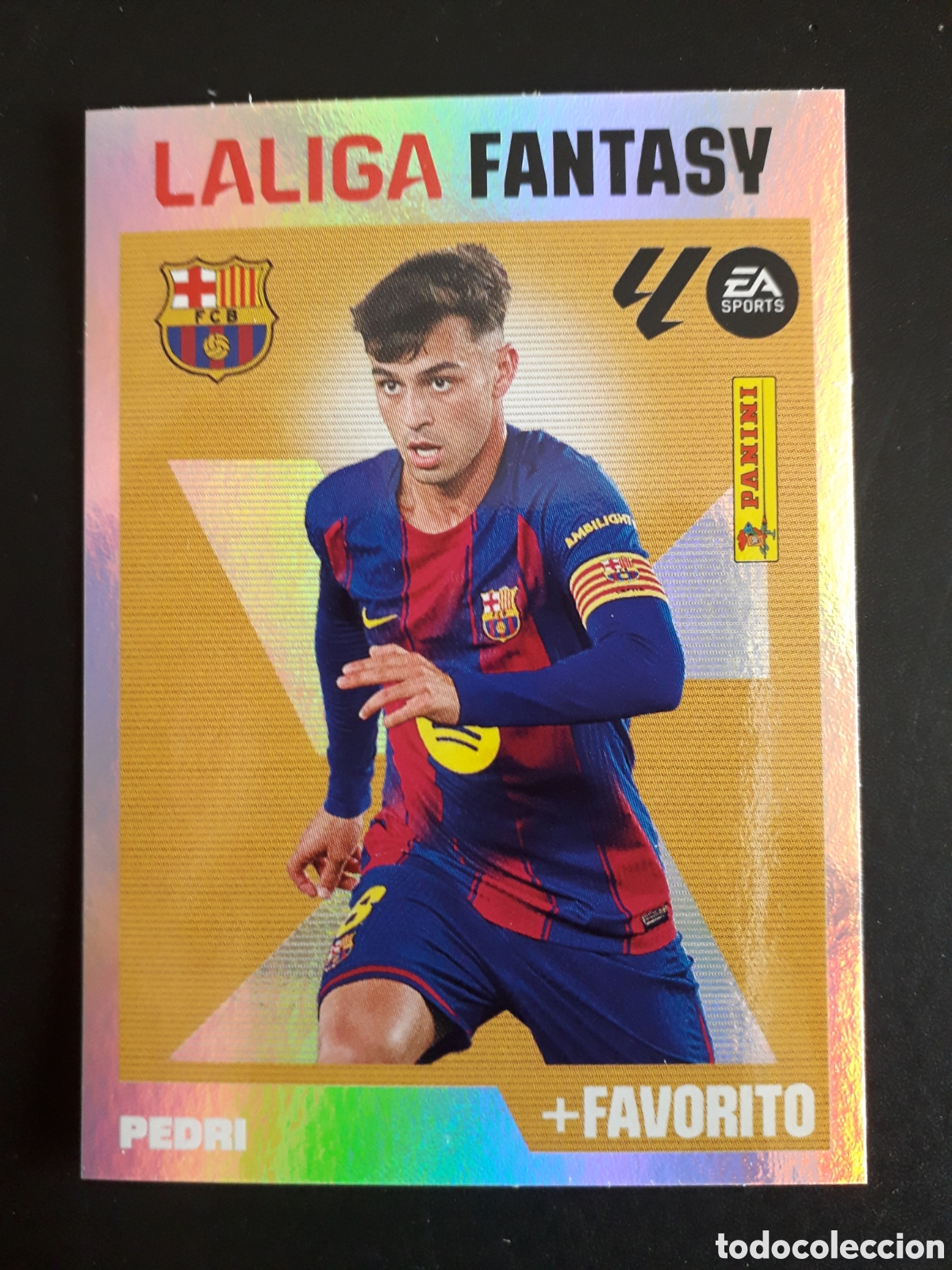 Cromos de f&uacute;tbol: PEDRI FC BARCELONA LALIGA FANTASY N&deg; 7 ED ESTE 2026 2027 26 27 SIN PEGAR PEDIDO M&Iacute;NIMO 3&euro;.