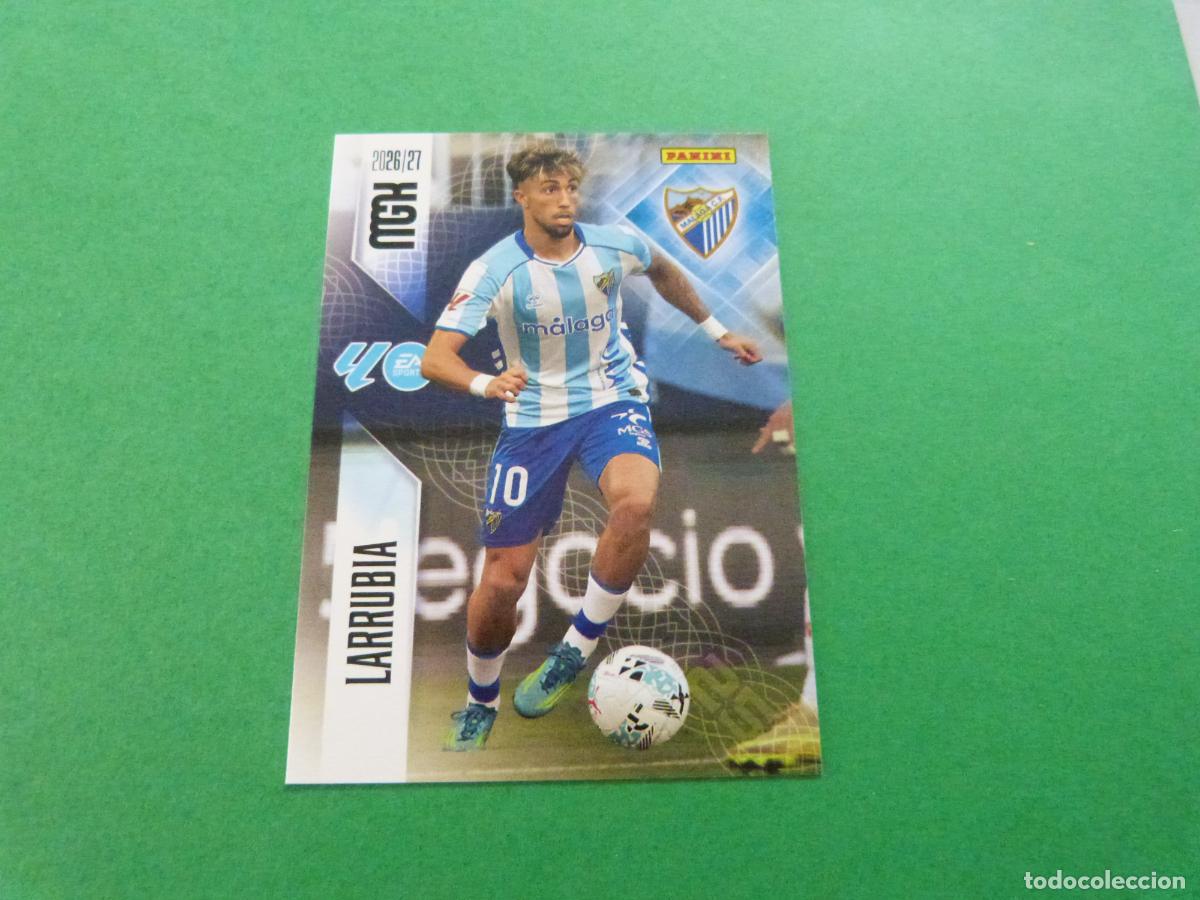 Cromos de f&uacute;tbol: TRADING CARD FUTBOL LARRUBIA MALAGA C.F. N&ordm; 248 LIGA MEGACRACKS 2026-2027/26-27 PANINI