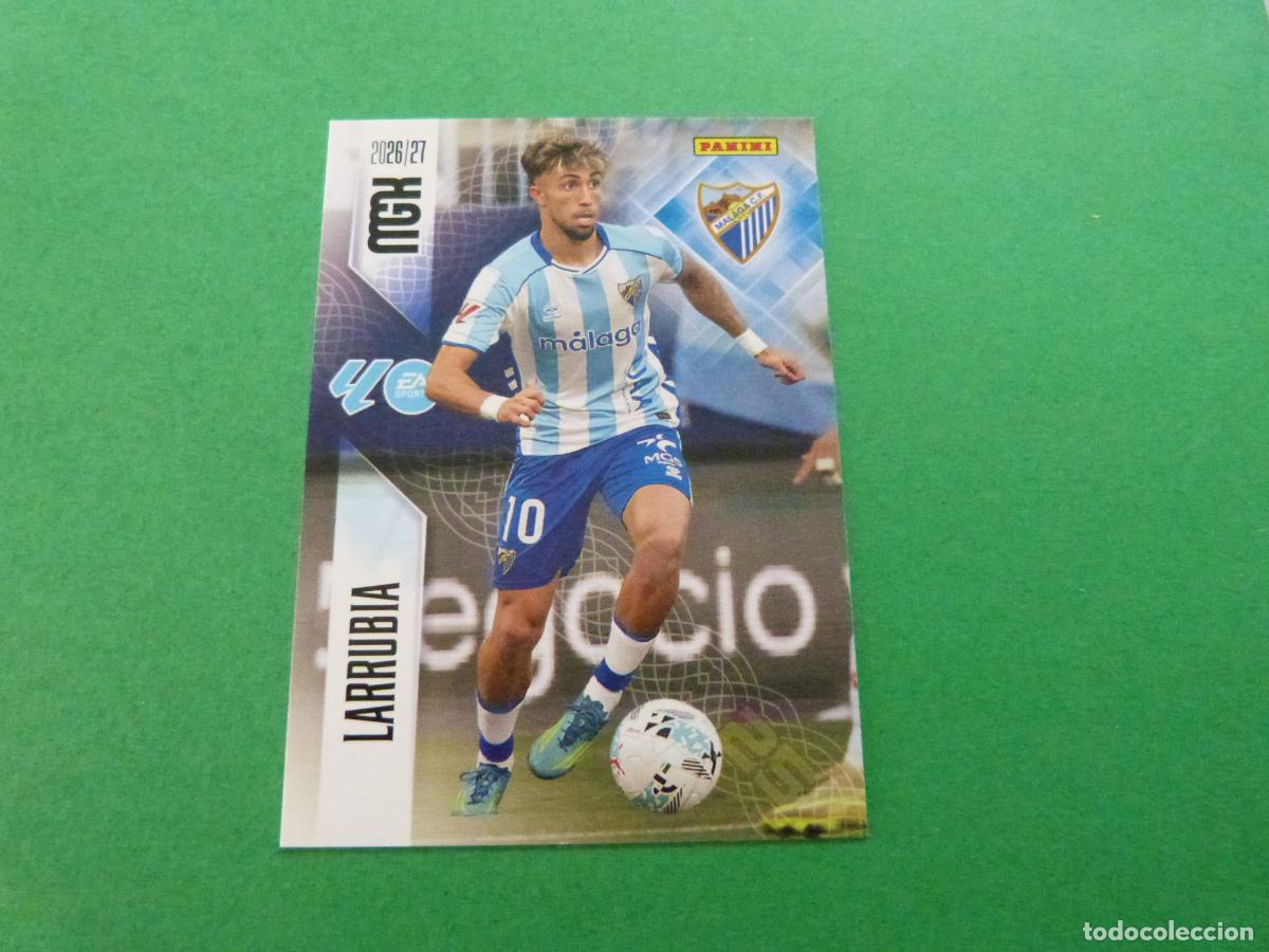 Cromos de f&uacute;tbol: TRADING CARD FUTBOL LARRUBIA MALAGA C.F. N&ordm; 248 LIGA MEGACRACKS 2026-2027/26-27 PANINI