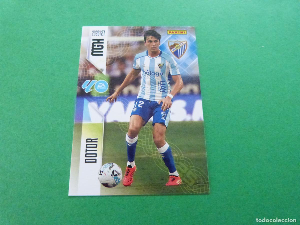 Cromos de f&uacute;tbol: TRADING CARD FUTBOL DOTOR MALAGA C.F. N&ordm; 247 LIGA MEGACRACKS 2026-2027/26-27 PANINI