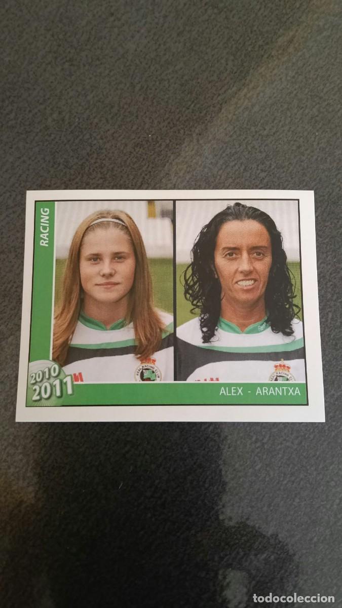 Figurine di Calcio: Footprint 2010 2011 Oficial Racing De Santander 230 Alex-Arantxa Racing Femenino