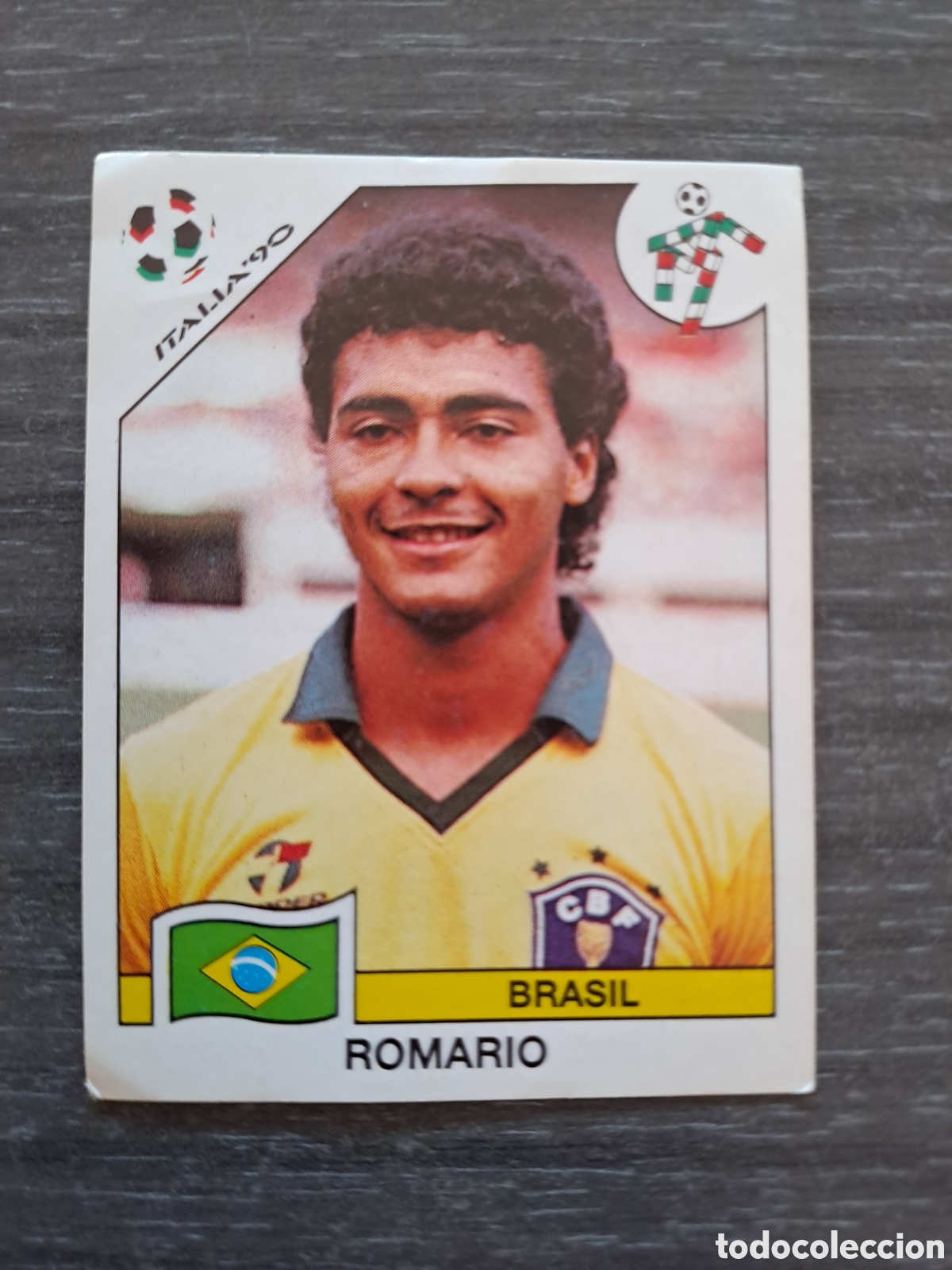 Figurine di Calcio: ROM&Aacute;RIO &mdash; BRASIL &mdash; ITALIA 90 &middot; PANINI