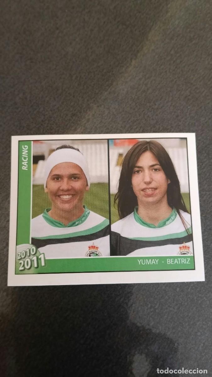 Figurine di Calcio: Footprint 2010 2011 Oficial Racing De Santander 233 Yumay-Beatriz Racing Femenino
