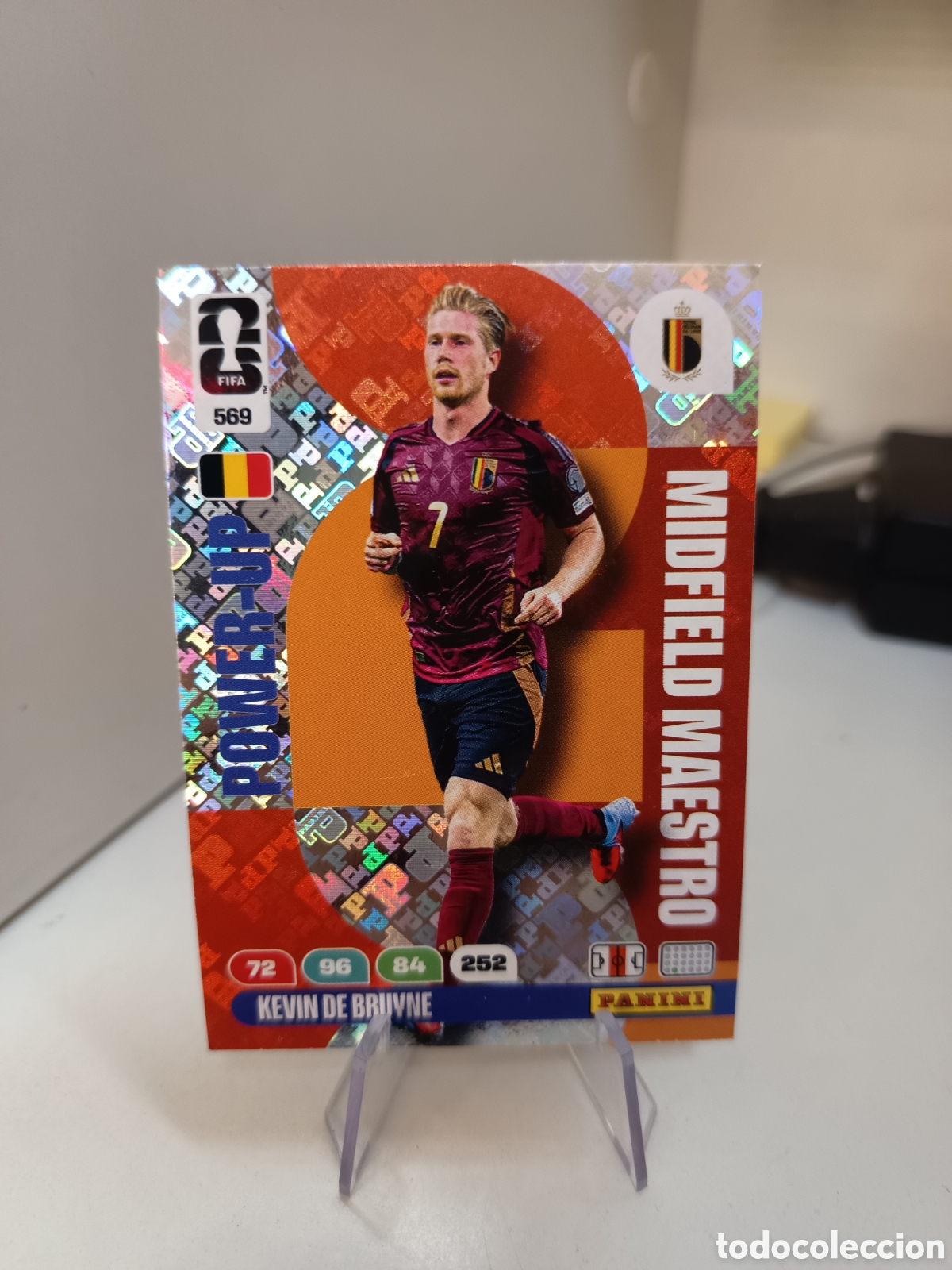 Figurine di Calcio: 569 KEVIN DE BRUYNE ADRENALYN WORLD CUP 2026 MUNDIAL