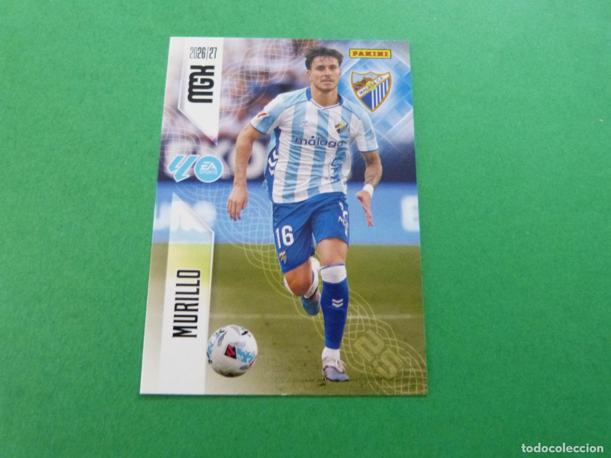 Figurine di Calcio: TRADING CARD FUTBOL MURILLO MALAGA C.F. N&ordm; 239 LIGA MEGACRACKS 2026-2027/26-27 PANINI