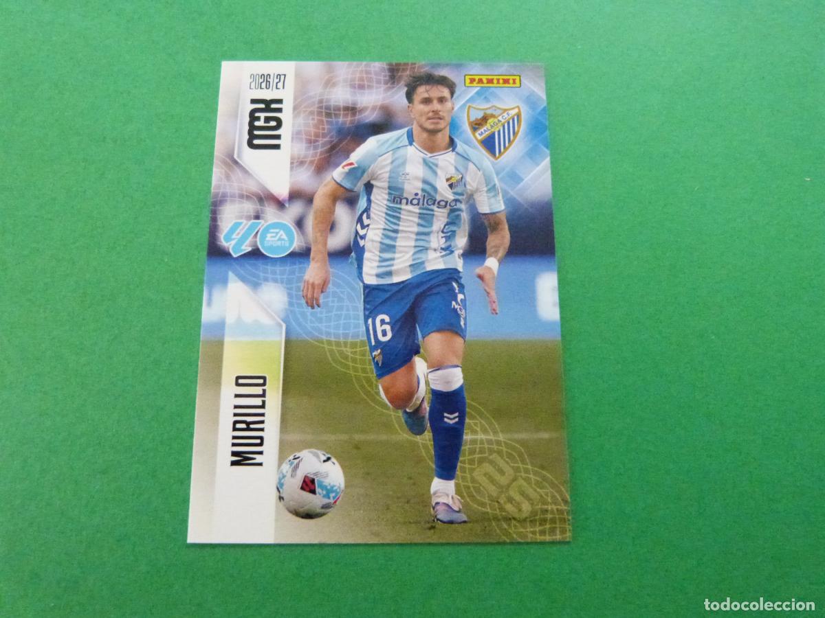Figurine di Calcio: TRADING CARD FUTBOL MURILLO MALAGA C.F. N&ordm; 239 LIGA MEGACRACKS 2026-2027/26-27 PANINI