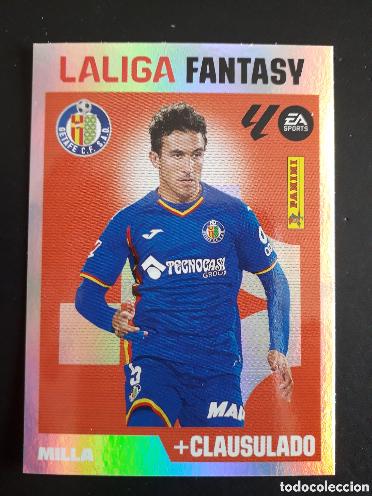 Figurine di Calcio: MILLA, GETAFE LALIGA FANTASY N&deg; 6 ED ESTE 2026 2027 26 27 SIN PEGAR PEDIDO M&Iacute;NIMO 3&euro;