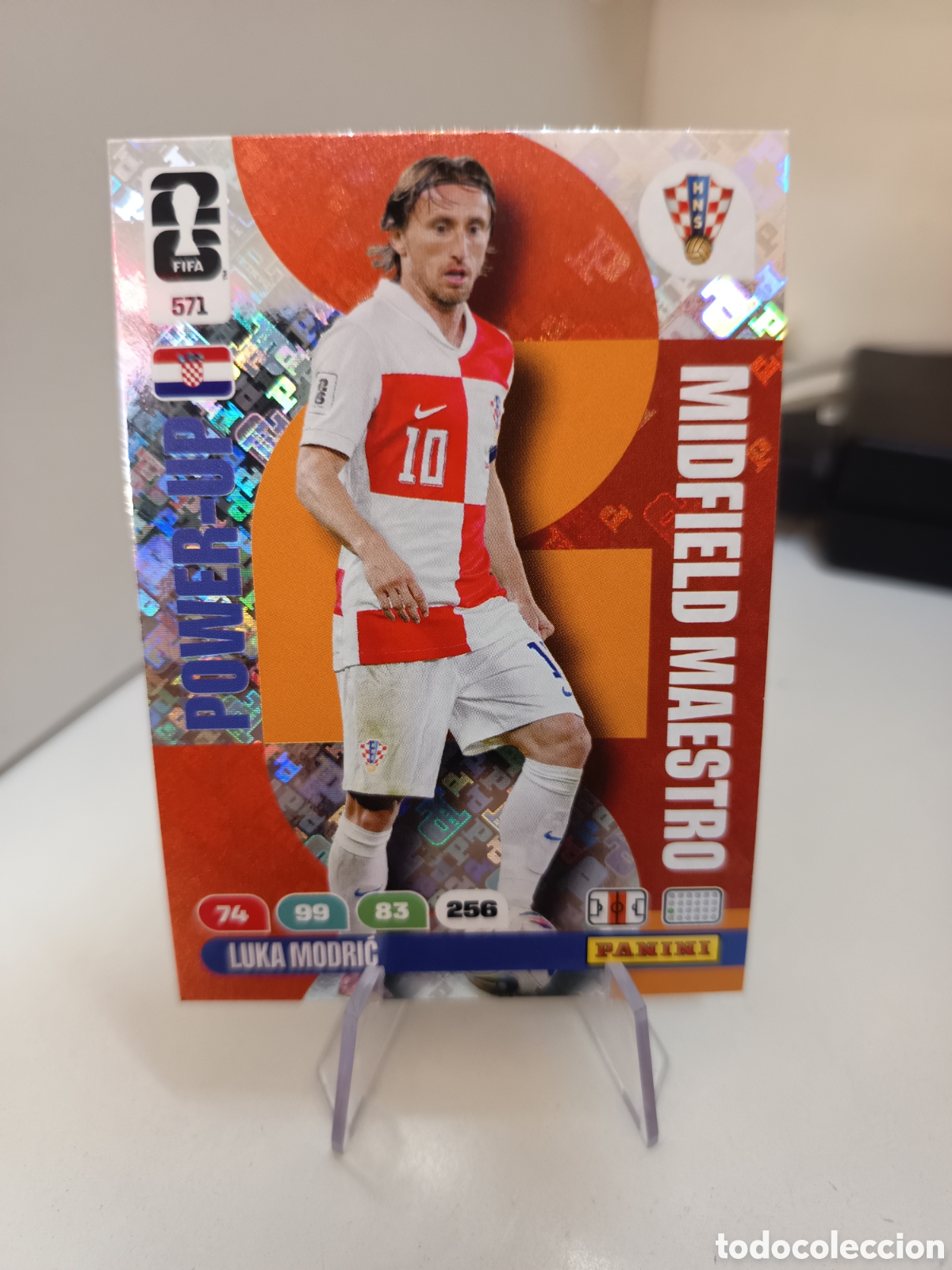 Figurine di Calcio: 571 LUKA MODRIC ADRENALYN WORLD CUP 2026 MUNDIAL