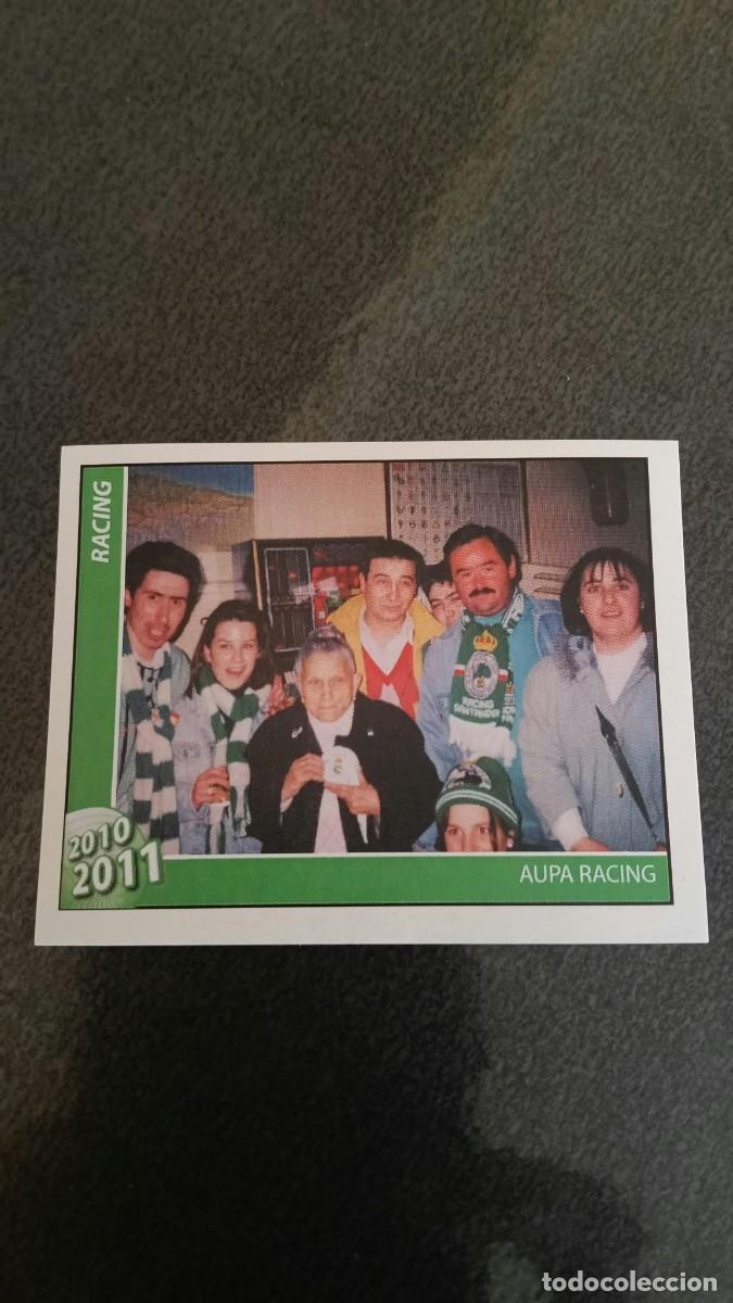 Fu&szlig;ball-Sticker: Footprint 2010 2011 Oficial Racing De Santander 245 Pe&ntilde;a Aupa Racing