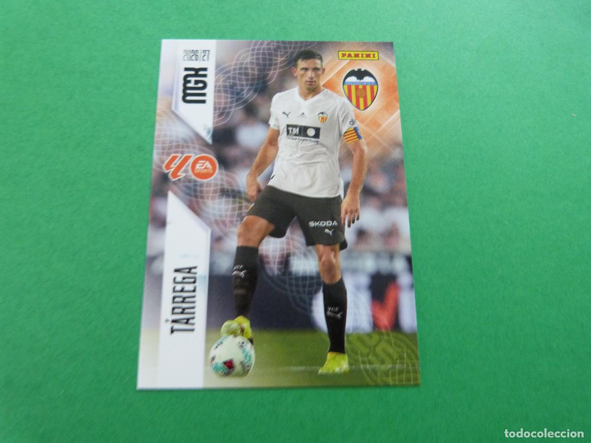 Cromos de f&uacute;tbol: TRADING CARD FUTBOL TARREGA VALENCIA C.F. N&ordm; 348 LIGA MEGACRACKS 2026-2027/26-27 PANINI