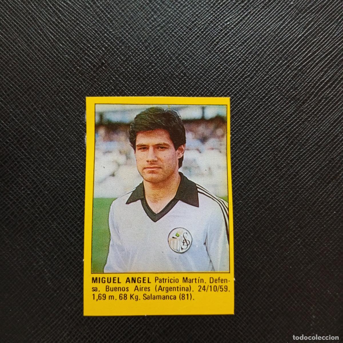 Cromos de f&uacute;tbol: MIGUEL ANGEL SALAMANCA CROMO SUPER ROLLAN 1984 CROMO FUTBOL LIGA 84 - DESPEGADO - A149 PG16