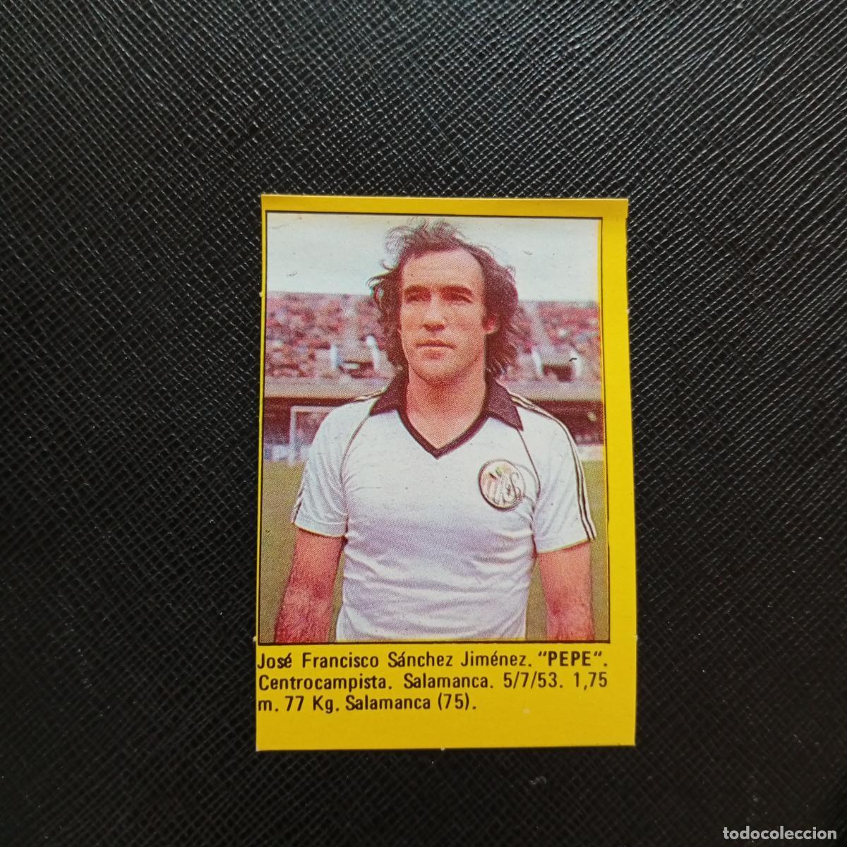 Cromos de f&uacute;tbol: PEPE SALAMANCA CROMO SUPER ROLLAN 1984 CROMO FUTBOL LIGA 84 - DESPEGADO - A149 PG16