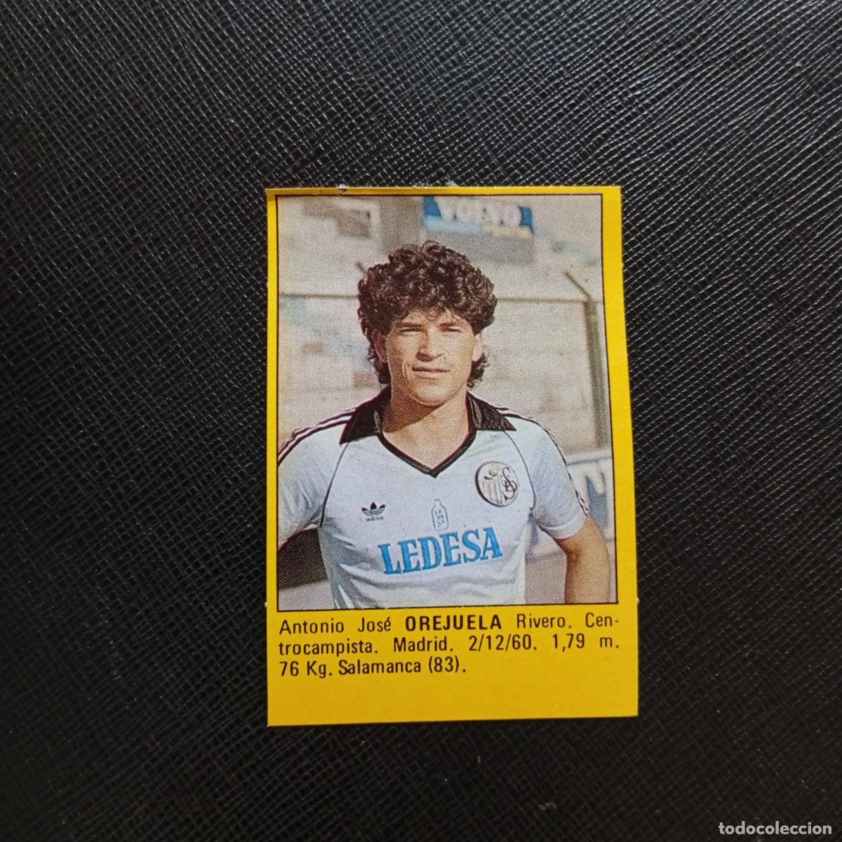 Cromos de f&uacute;tbol: OREJUELA SALAMANCA CROMO SUPER ROLLAN 1984 CROMO FUTBOL LIGA 84 - DESPEGADO - A149 PG16