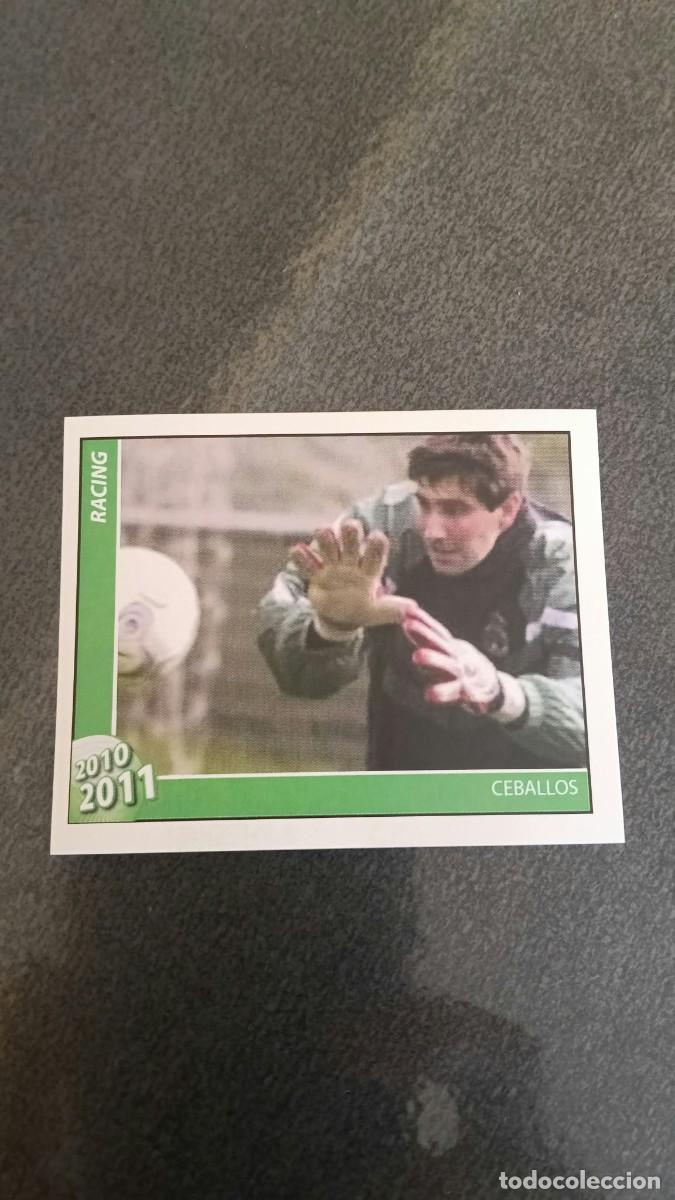Cromos de f&uacute;tbol: Footprint 2010 2011 Oficial Racing De Santander 248 Ceballos