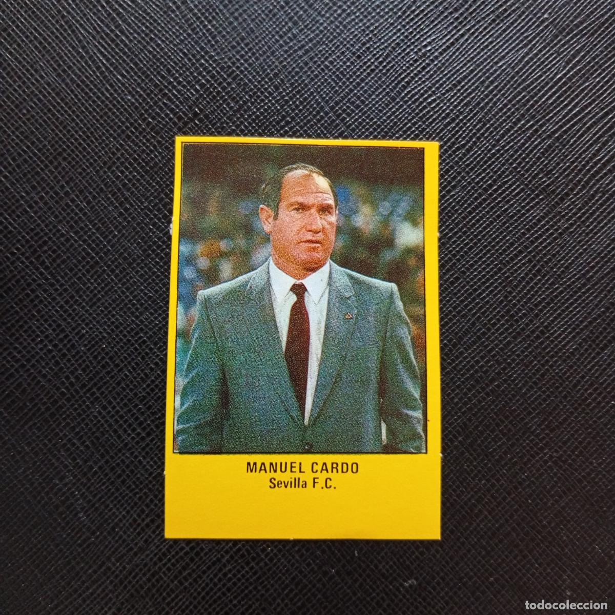 Cromos de Futebol: MANUEL CARDO SEVILLA CROMO SUPER ROLLAN 1984 CROMO FUTBOL LIGA 84 - DESPEGADO - A149 PG17