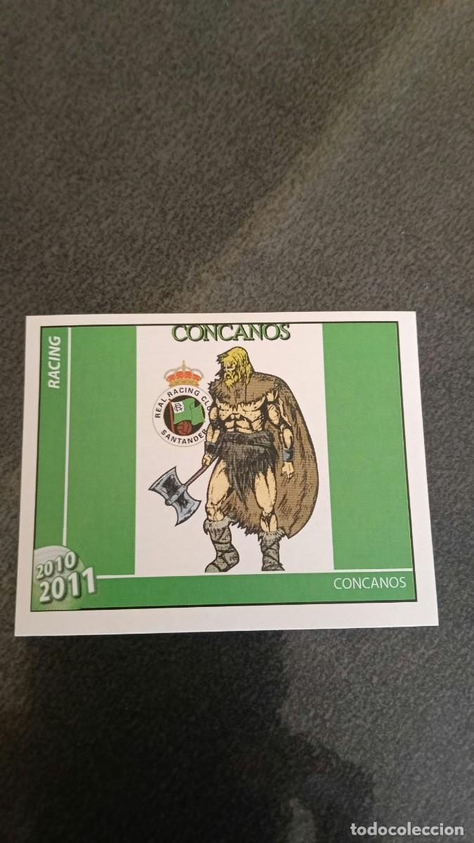 Cromos de Futebol: Footprint 2010 2011 Oficial Racing De Santander 252 Pe&ntilde;a Concanos