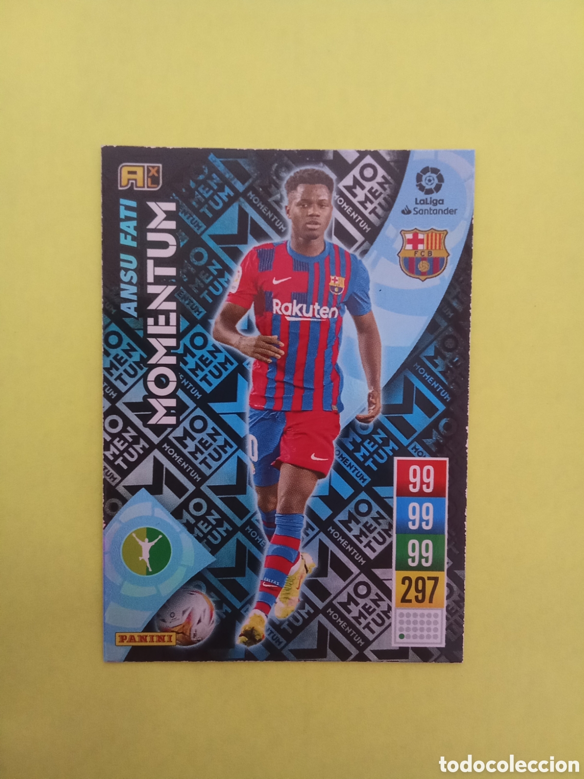 Cromos de Futebol: MOMENTUN ANSU FATI BARCELONA ADRENALYN 21-22 VER FOTOS