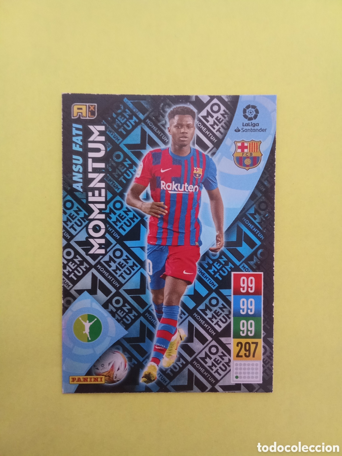 Cromos de Futebol: MOMENTUN ANSU FATI BARCELONA ADRENALYN 21-22 VER FOTOS