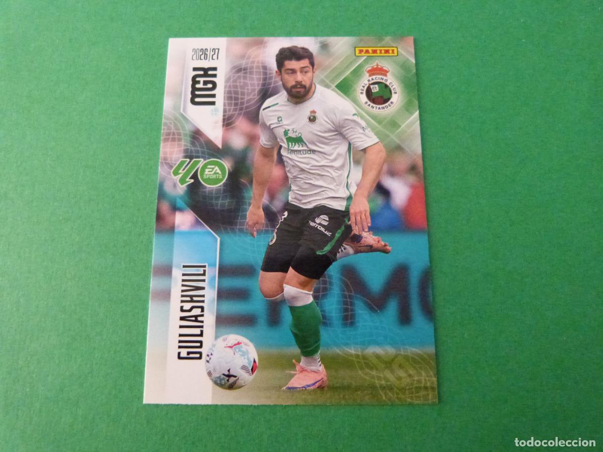 Cromos de Futebol: TRADING CARD FUTBOL GULIASHVILI RACING SANTANDER N&ordm; 286 LIGA MEGACRACKS 2026-2027/26-27 PANINI