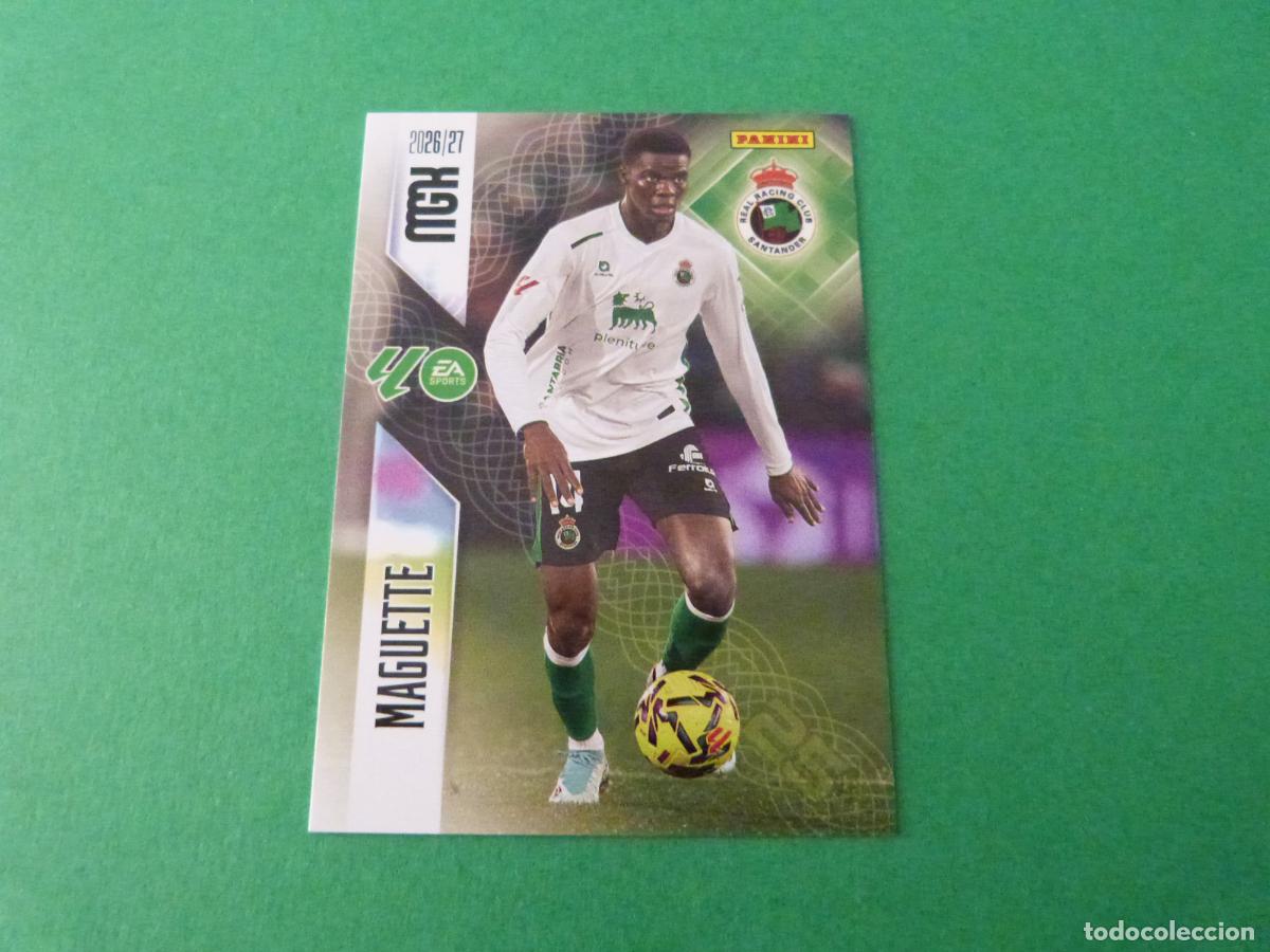Cromos de Futebol: TRADING CARD FUTBOL MAGUETTE RACING SANTANDER N&ordm; 280 LIGA MEGACRACKS 2026-2027/26-27 PANINI