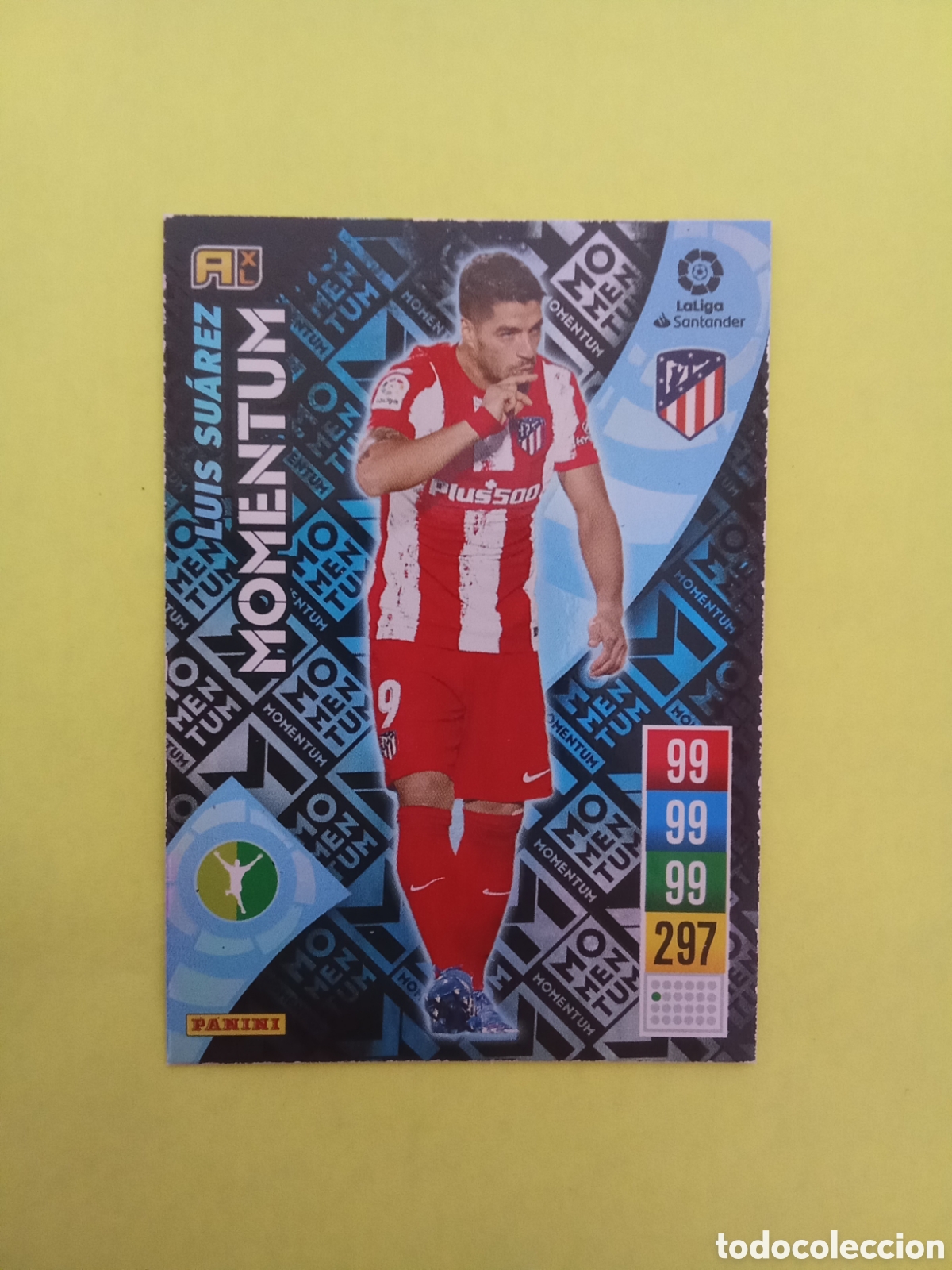 Cromos de f&uacute;tbol: MOMENTUN LUIS SUAREZ ATLETICO DE MADRID ADRENALYN 21-22 VER FOTOS
