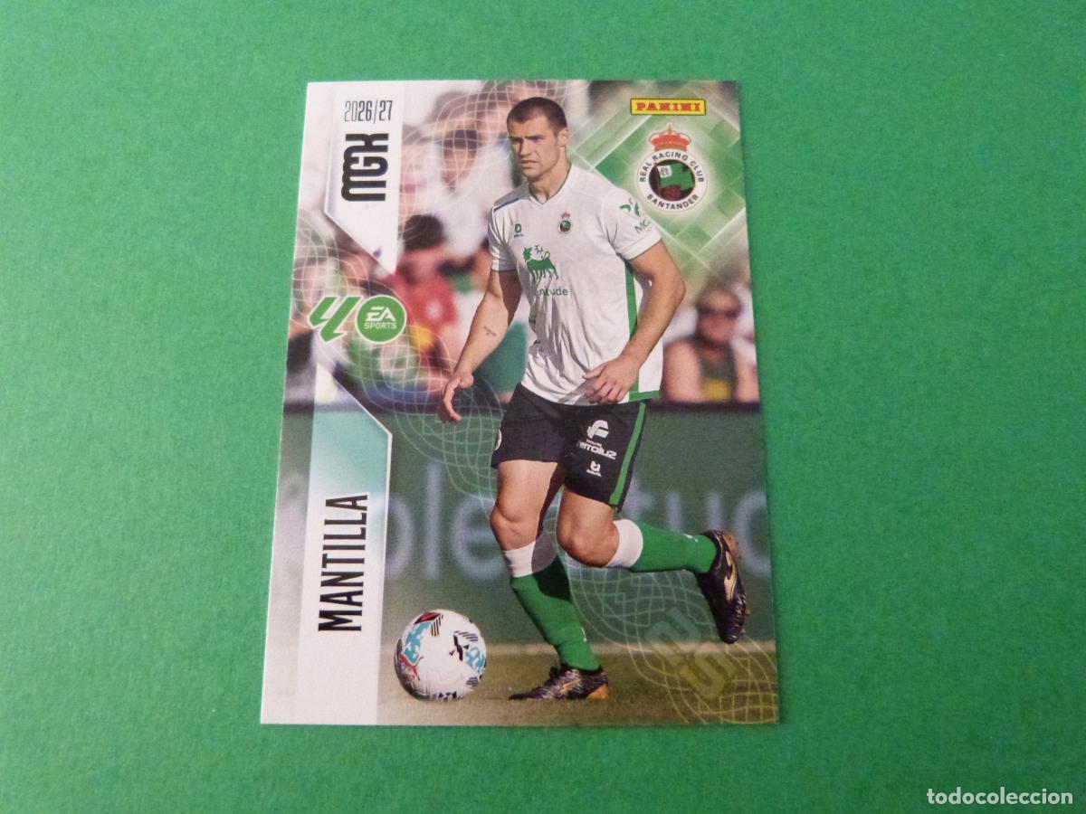 Cromos de f&uacute;tbol: TRADING CARD FUTBOL MANTILLA RACING SANTANDER N&ordm; 274 LIGA MEGACRACKS 2026-2027/26-27 PANINI