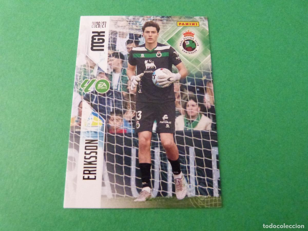 Cromos de f&uacute;tbol: TRADING CARD FUTBOL ERIKSSON RACING SANTANDER N&ordm; 273 LIGA MEGACRACKS 2026-2027/26-27 PANINI