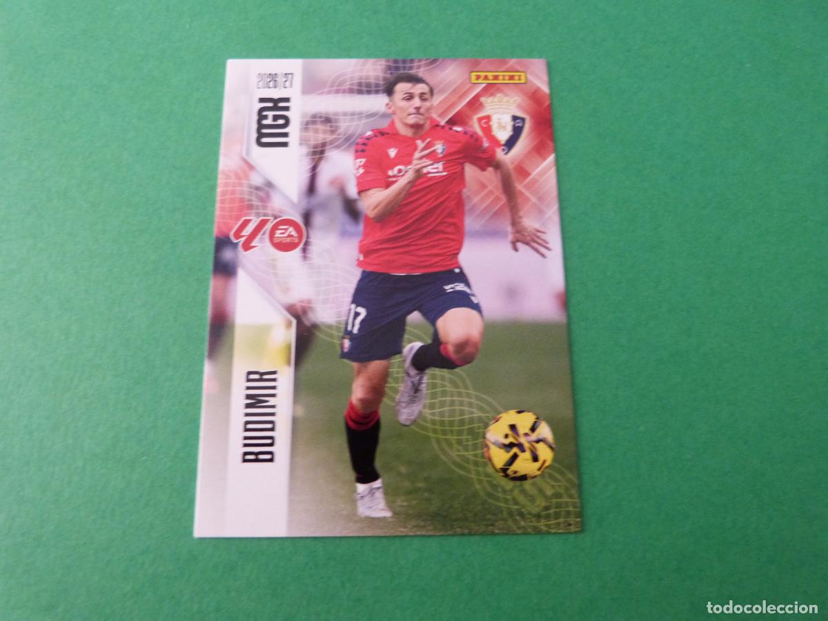 Cromos de f&uacute;tbol: TRADING CARD FUTBOL BUDIMIR AT. OSASUNA N&ordm; 270 LIGA MEGACRACKS 2026-2027/26-27 PANINI
