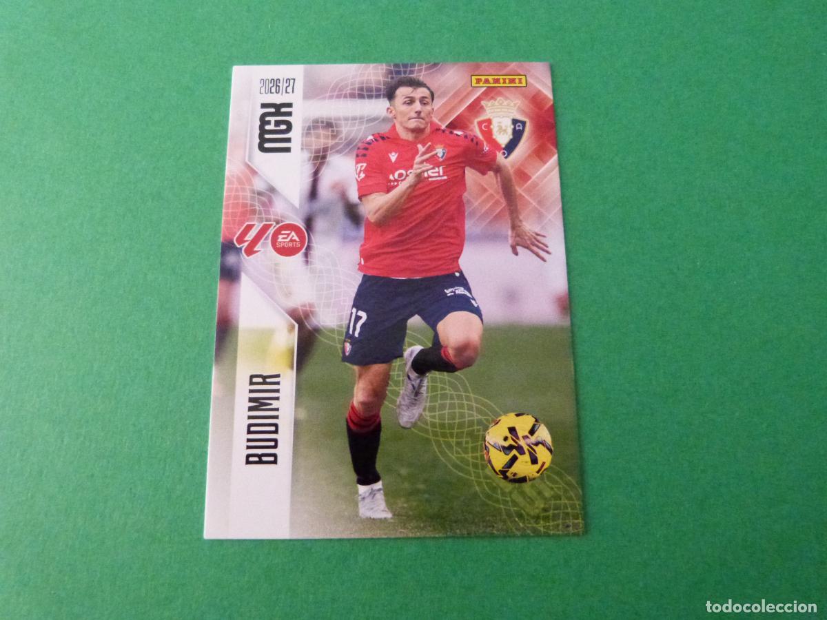 Cromos de f&uacute;tbol: TRADING CARD FUTBOL BUDIMIR AT. OSASUNA N&ordm; 270 LIGA MEGACRACKS 2026-2027/26-27 PANINI