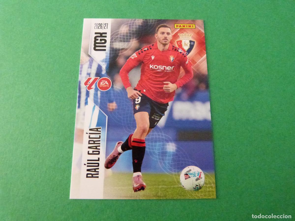 Cromos de f&uacute;tbol: TRADING CARD FUTBOL RAUL GARCIA AT. OSASUNA N&ordm; 269 LIGA MEGACRACKS 2026-2027/26-27 PANINI