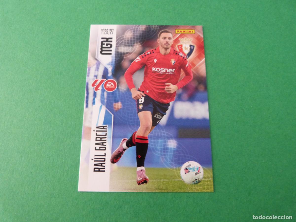 Cromos de f&uacute;tbol: TRADING CARD FUTBOL RAUL GARCIA AT. OSASUNA N&ordm; 269 LIGA MEGACRACKS 2026-2027/26-27 PANINI