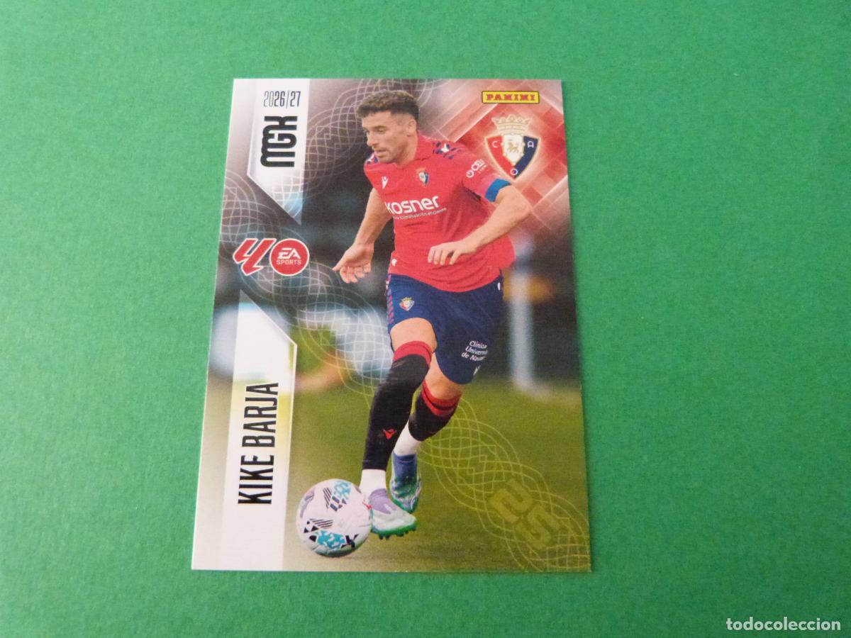 Cromos de f&uacute;tbol: TRADING CARD FUTBOL KIKE BARJA AT. OSASUNA N&ordm; 268 LIGA MEGACRACKS 2026-2027/26-27 PANINI
