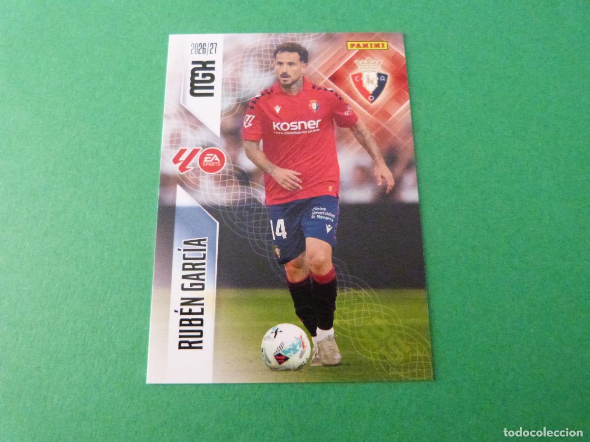 Cromos de f&uacute;tbol: TRADING CARD FUTBOL RUBEN GARCIA AT. OSASUNA N&ordm; 265 LIGA MEGACRACKS 2026-2027/26-27 PANINI